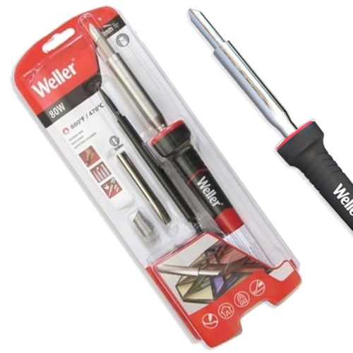 10005-Weller 80 Watt Soldering Iron Kit with Extra Tip