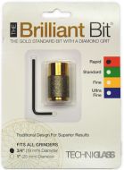 11282- 3/4" RAPID COARSE Diamond Brilliant Grinder Bit - By Techniglass