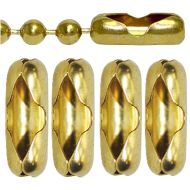 17902-Brass Ball Chain Connectors 50/pk.