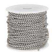 17905-Silver Ball Chain 50' Spool