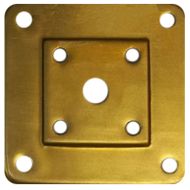 35011- Square Vented Vase Cap 3"