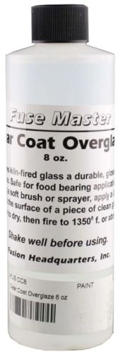 42382 - Fuse Master Clear Coat Overglaze 8oz.