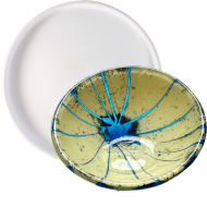 47290-Large Round Dam Patty Gray Mold