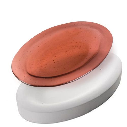 498744- Bullseye 15.4'' Slumping Oval Mold