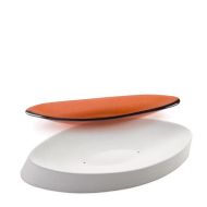 498919- Bullseye 11'' Short Oval Serving Bowl Mold