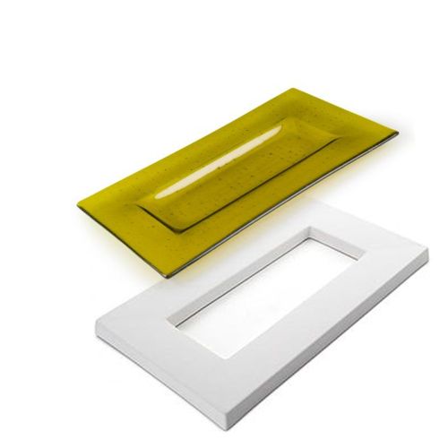 498923- Bullseye 15.4'' Rectangular Drop Out Mold