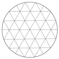 62406- .79" Clear Round Faceted Jewel. 20MM