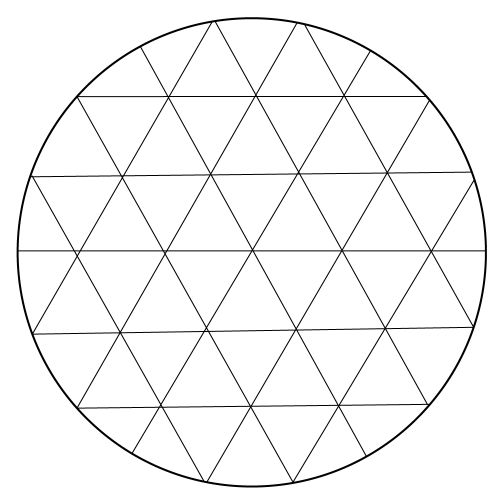 62411- 1.97" Clear Round Faceted Jewel. 50MM