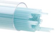BU011607- Bullseye Glass Stringers 1mm Turquoise Blue Opal 90 COE