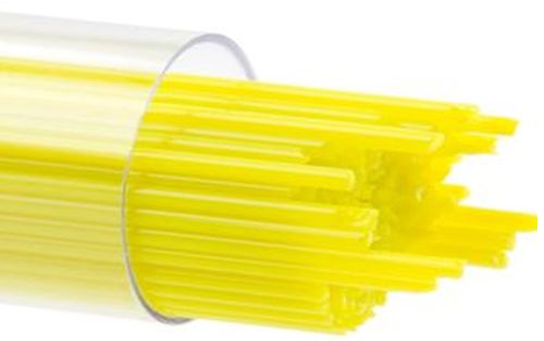 BU012007- Bullseye Glass Stringers 1mm Canary Yellow Opal 90 COE