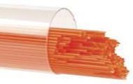 BU012505- Bullseye Glass Stringers .5mm Orange Opal 90 COE