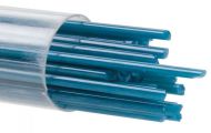 BU014672- Bullseye Glass Stringers 2mm Steel Blue Opal 90 COE