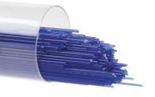 BU014705- Bullseye Glass Stringers .5mm Deep Cobalt Blue Opal 90 COE