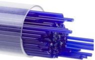 BU014707- Bullseye Glass Stringers 1mm Deep Cobalt Blue Opal 90 COE