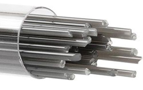 BU023672- Bullseye Glass Stringers 2mm Slate Gray Opal 90 COE