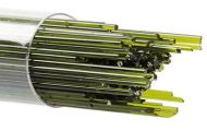 BU024107-  Bullseye Glass Stringers 1mm Moss Green Opal 90 COE