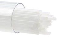 BU031372- Bullseye Glass Stringers 2mm Dense White Opal 90 COE
