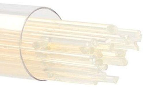 BU042072- Bullseye Glass Stringers 2mm Cream Opal 90 COE