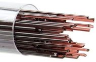 BU110507- Bullseye Glass Stringers 1mm Deep Plum 90 COE