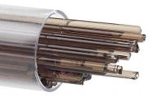 BU140972- Bullseye Glass Stringers 2mm Light Bronze Transparent 90 COE