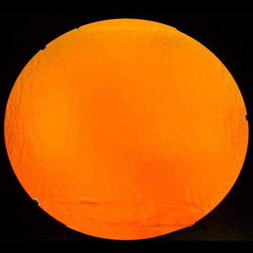 DC656C- CBS Thin Dichroic Cyan/ Red On Black 4"x4.75" - 96 COE