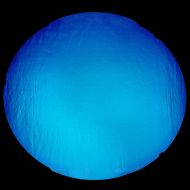 DC653A-CBS Thin Dichroic Blue On Black 16"x19" - 96 COE