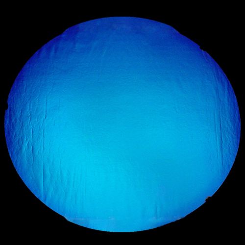 DC802A-CBS Thin Dichroic Gold/ Blue On Clear 16"x19" - 90 COE