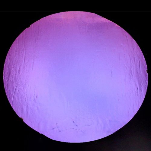 DC803A-CBS Thin Dichroic Yellow/ Purple On Clear 16"x19" - 90 COE