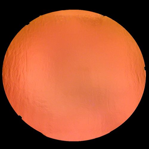 DC810C-CBS Thin Dichroic Cyan/ Salmon On Clear 4"x4.75" - 90 COE