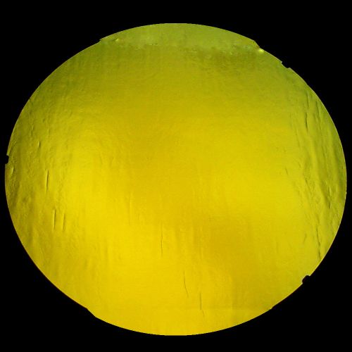 DC850A-CBS Thin Dichroic Gold On Black 16"x19" - 90 COE