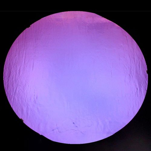 DC860C-CBS Thin Dichroic Violet On Black 4"x4.75" - 90 COE