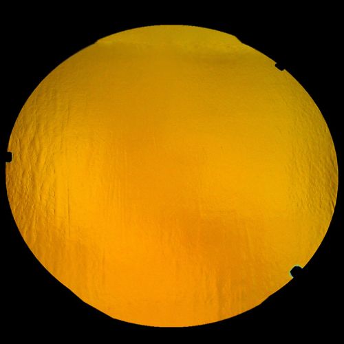 DC880C-CBS Thin Dichroic Copper On Black Accordion 4"x4.75"- 90 COE