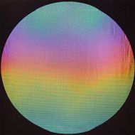 DC940B-CBS Thin Dichroic Rainbow 1 On Clear Dot 8"x9" - 90 COE