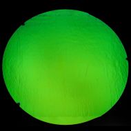 DC948A-CBS Thin Florentine Dichroic Mag/Green On Clear 19" Round- 90 COE
