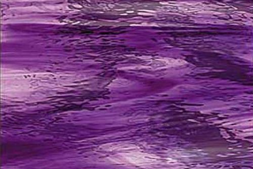 SF4441W- 96 Violet/Purple Streaky Waterglass Transparent