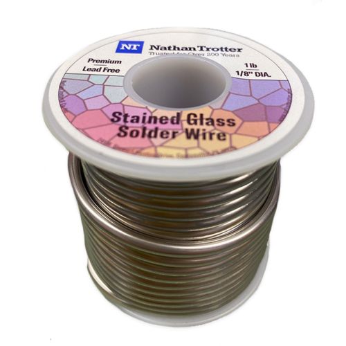 1935-Nathan Trotter Lead Free Solder 1lb. Spool