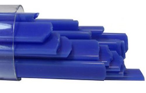 UN1034- Oceanside Medium Blue Opal Noodles 96 COE #2302