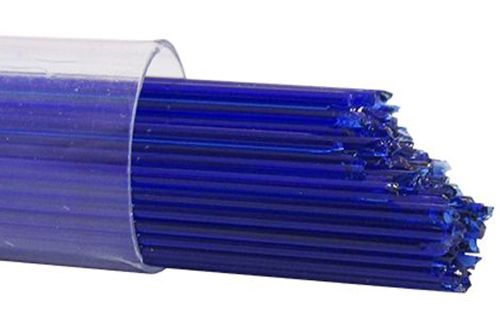 US1012- Oceanside Dark Blue Transparent Stringers 96 COE #136