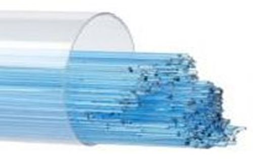 BU111605- Bullseye Glass Stringers .5mm Turquoise Blue 90 COE