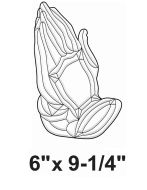 EC149-Exquisite Cluster Praying Hands