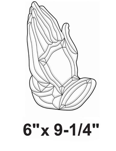 EC149-Exquisite Cluster Praying Hands