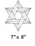 EC210-Exquisite Cluster Star of David