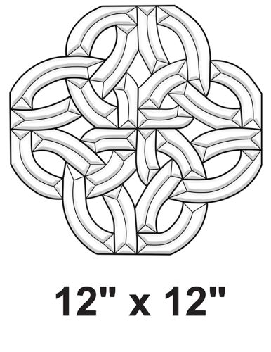 EC824-Exquisite Cluster Celtic Knot