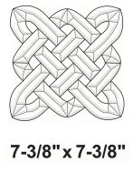 EC829-Exquisite Cluster Celtic Square