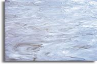 RSF3852 - Random Size White Swirled/Light Gray Opal 96 COE